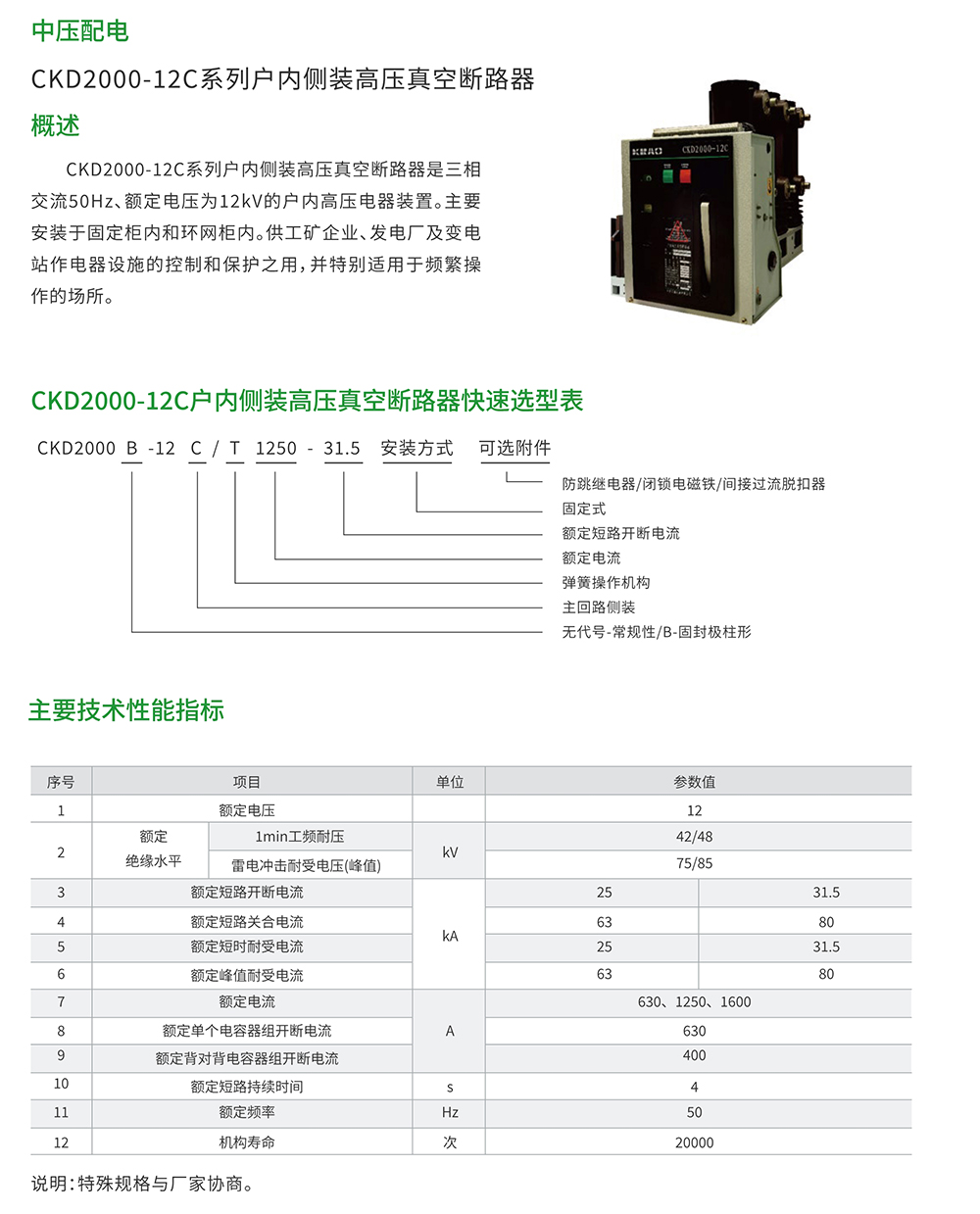 CKD2000-12C